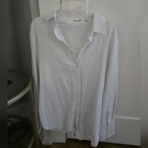 Sovere Button Down Top, Size Small